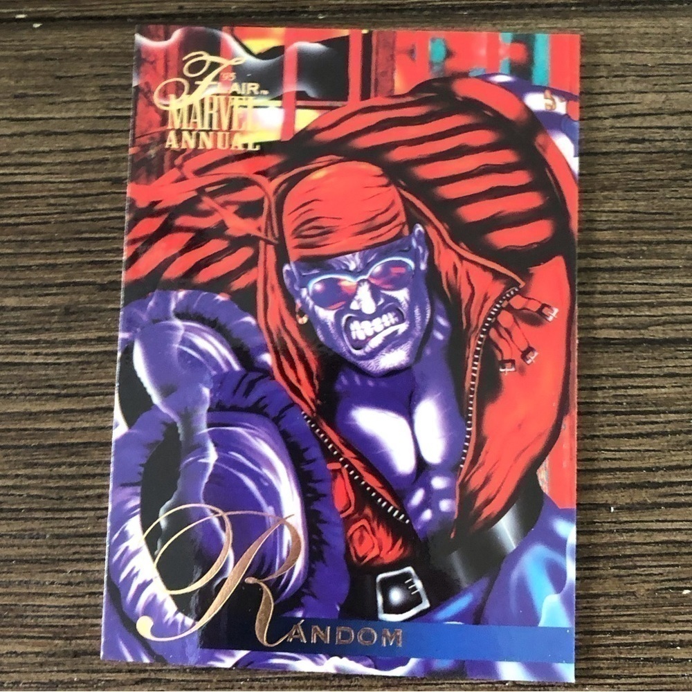 1995 Flair Marvel Annual Trading Card: Random #23